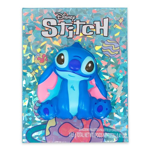Stitch Eyeshadow Palette - 8 Color Makeup Kit for Girls | Lilo and Stitch Dress Up Party Supplies