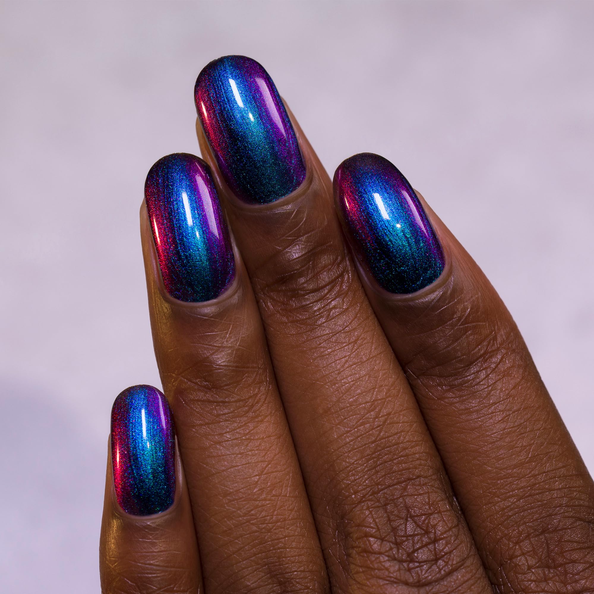 ILNP Birefringence - Blue, Purple, Red, Green, Yellow, Orange Ultra Chrome Color Shifting Nail Polish