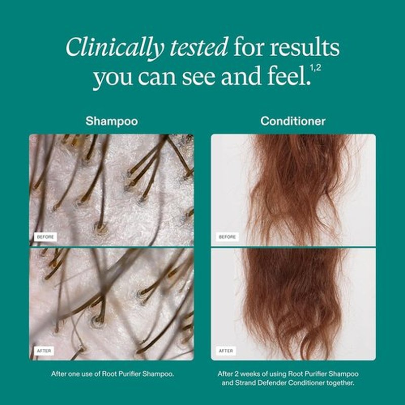 Nutrafol Shampoo - Hydrating Cleanser for Thinning Hair | Boosts Volume, Strength & Texture