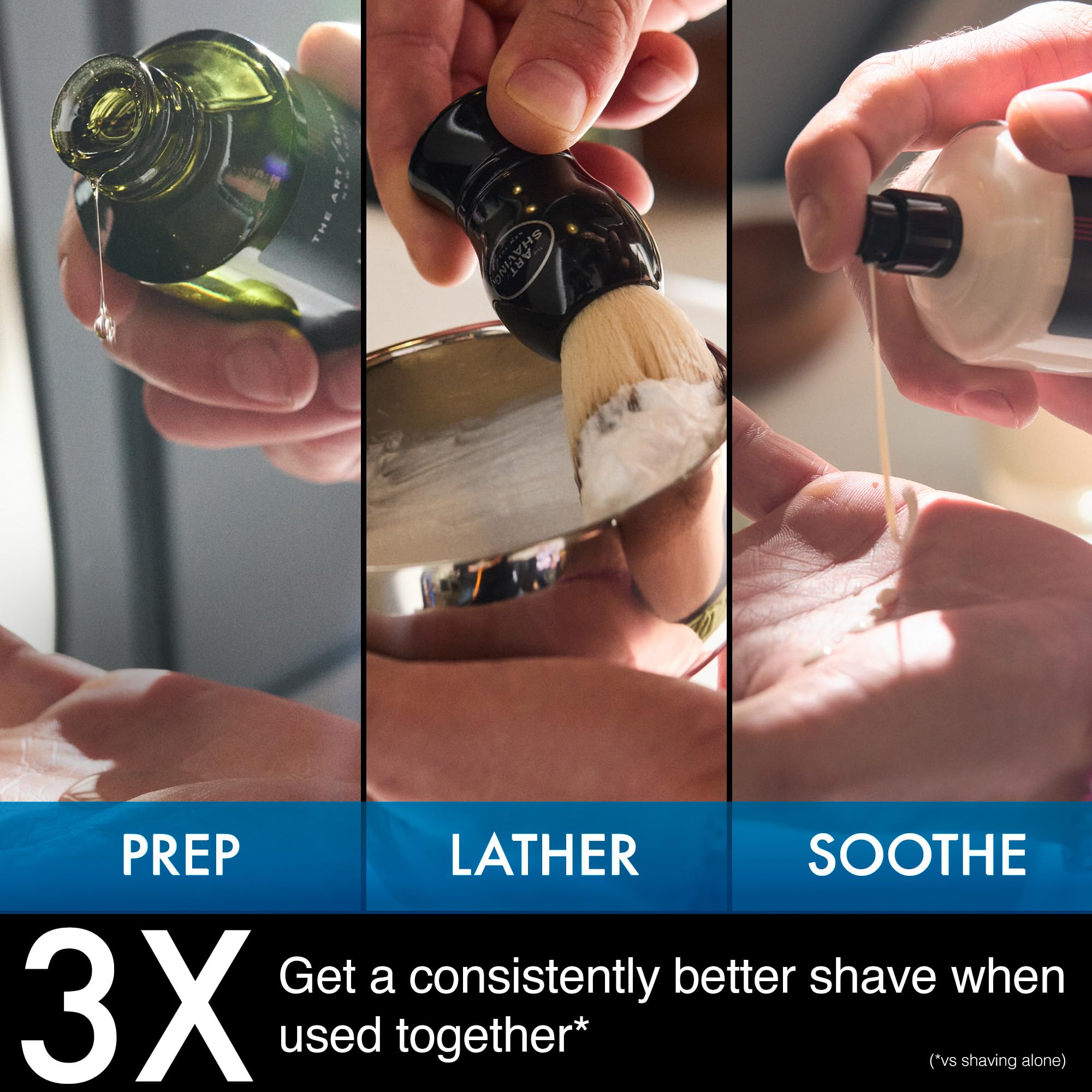 The Art of Shaving Lavender Shaving Cream for Men - Beard Care,Protects Against Irritation and Razor Burn,Clinically Tested for Sensitive Skin,5 Fl Oz,(Pack of 2)