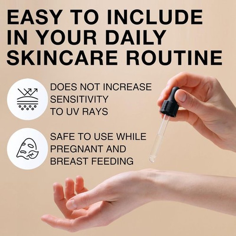 Korean Bakuchiol Concentrate DIY Mix-in Serum 30,000 ppm - High Potency Retinol Alternative | Wrinkle Reduction Skin Firming & Smoothing - Anti-Aging Sensitive Skin Vegan & Cruelty-Free Non-GMO 1 oz