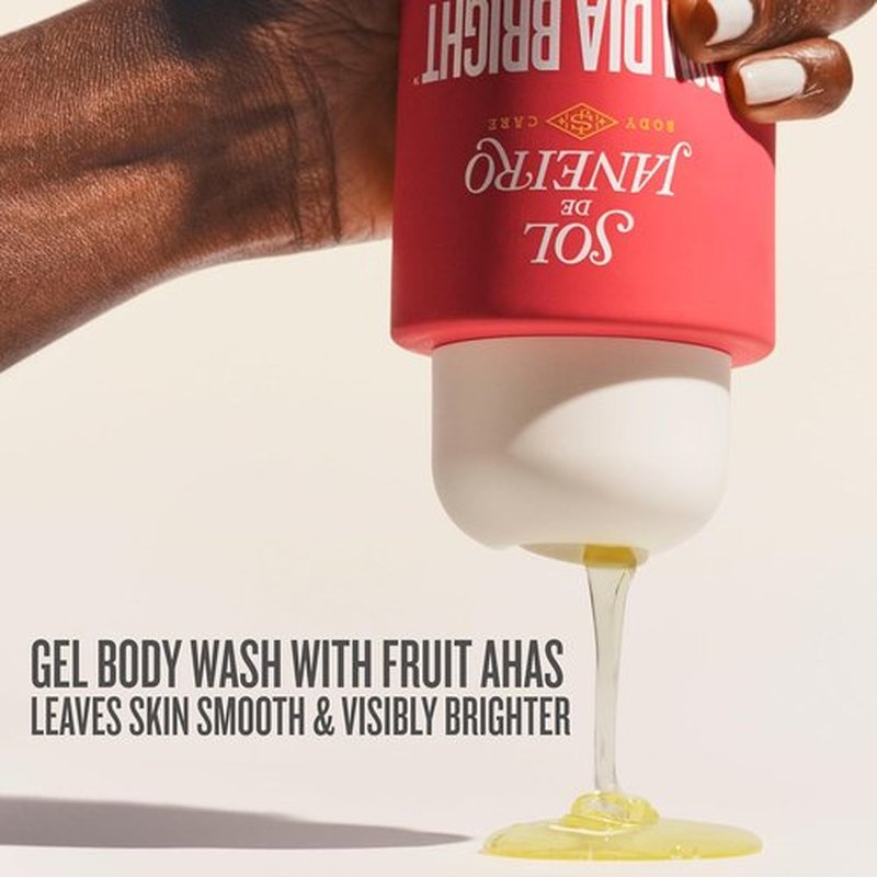Sol de Janeiro Body Wash - Bom Dia Bright Clarifying AHA & BHA Formula for Radiant Skin