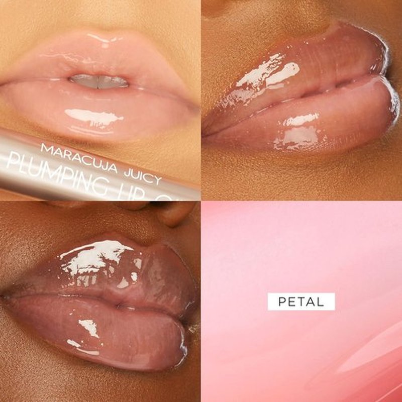 Tarte Maracuja Juicy Plumping Lip Oil - Hydrating Lip Plumper Gloss with Hyaluronic Acid & Vitamin E, Vegan & Cruelty-Free