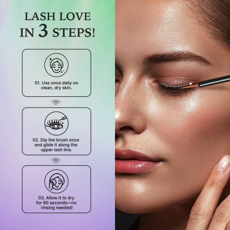 VieBeauti Eyelash Serum - Daily Lash Conditioning for Healthier, Fuller Lashes | Vegan & Cruelty-Free