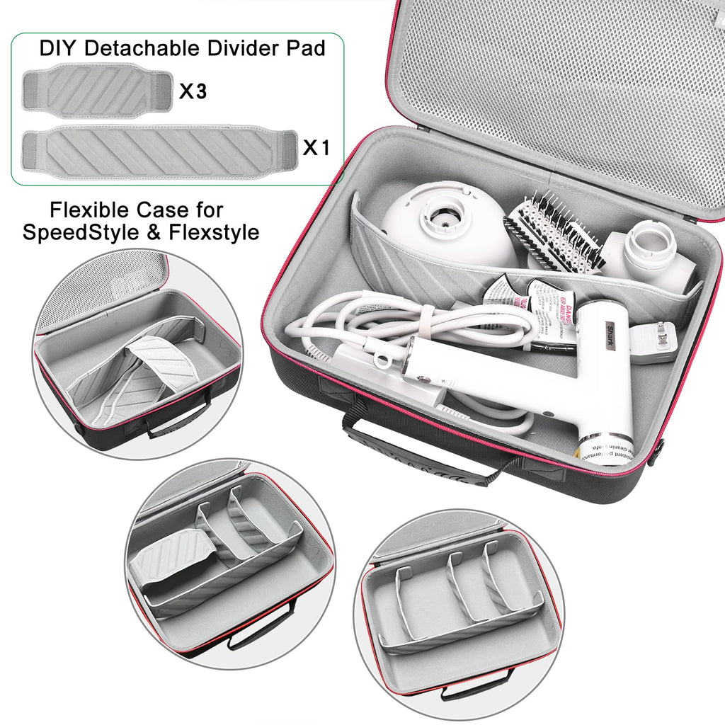 Carrying Case for Shark FlexStyle Hair Dryer HD430/HD435/HD433 (Case Only)