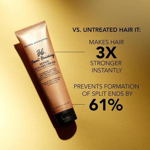 Bumble and bumble. Bond-Building Hair Repair Cream - Instantly Strengthens Hair 3X | Prevents Split Ends | Heat Protectant for All Damaged Types
