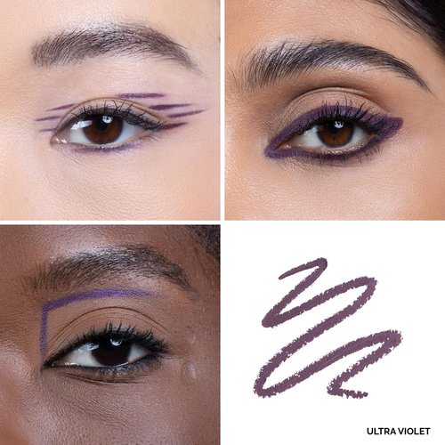 OFIR Waterproof Eye Pencil - Vegan & Cruelty-Free | Smudge-Proof Gel Formula | Long-Lasting Ultra Violet (Deep Purple)