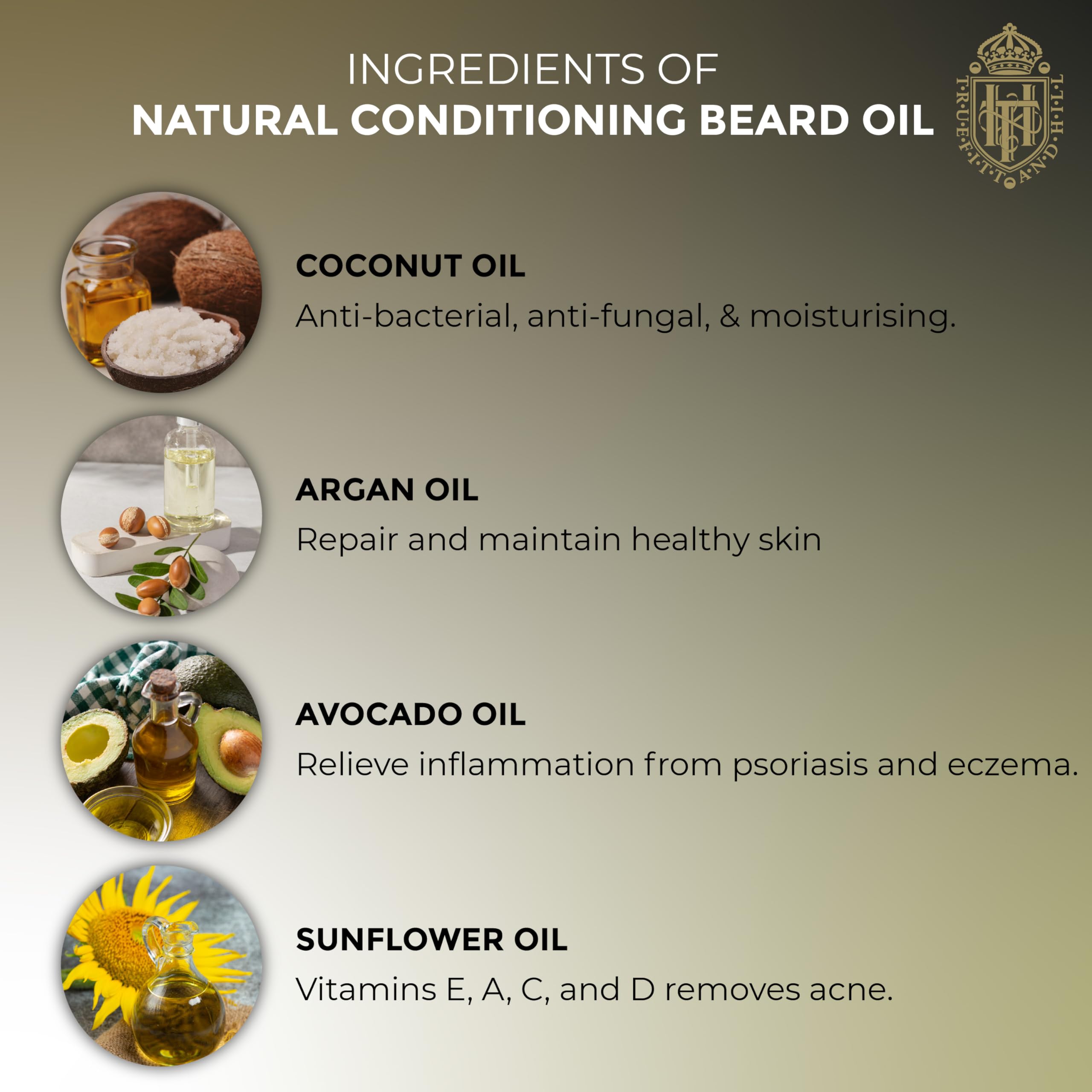 Truefitt & Hill Natural Conditioning Beard Oil, 60ml