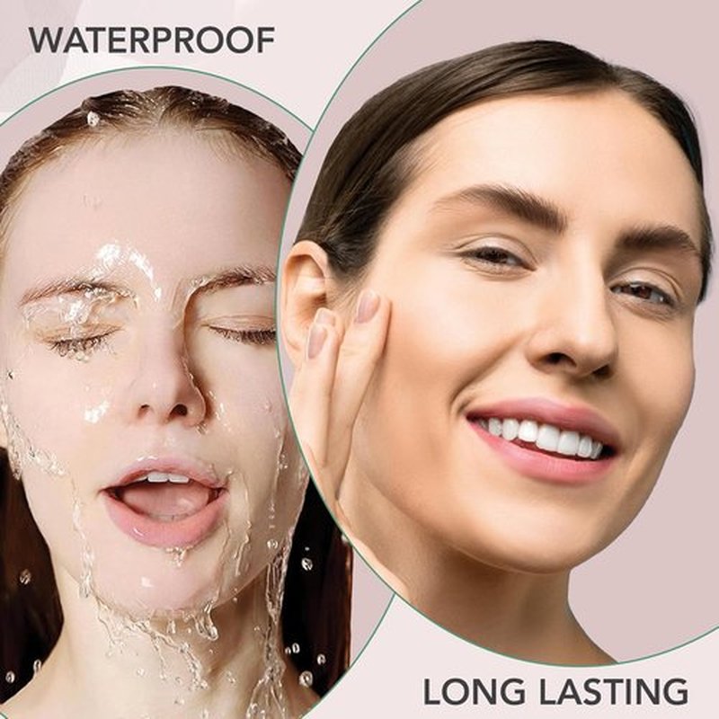 Dermaflage Waterproof Concealer Palette - Full Coverage Matte Finish for Face & Body | Hides Dark Circles & Acne - Medium