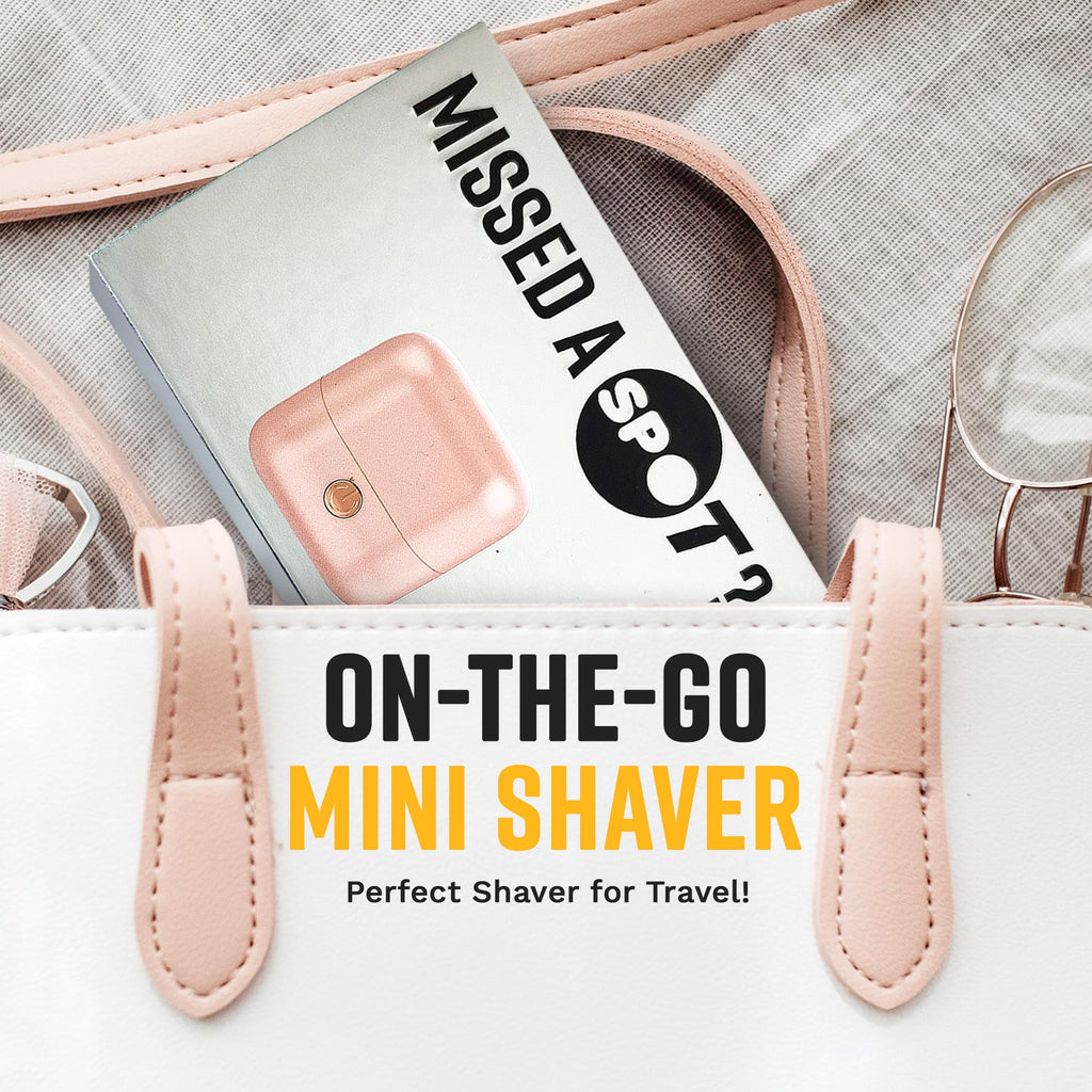 The Cut Buddy The SPOT Electric Shaver for Women, Wet & Dry Bikini Razor, Cordless Hair Removal for Legs & Face, 1 Unit, Rose Gold - Metallic