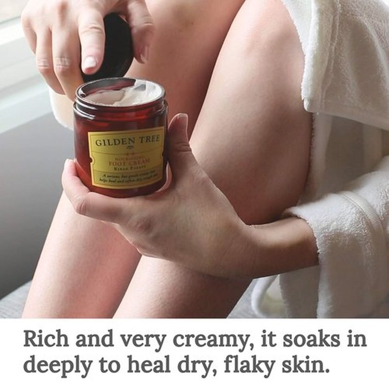 GILDEN TREE Max Strength 42% Urea Gel + Nourishing Foot Cream Bundle