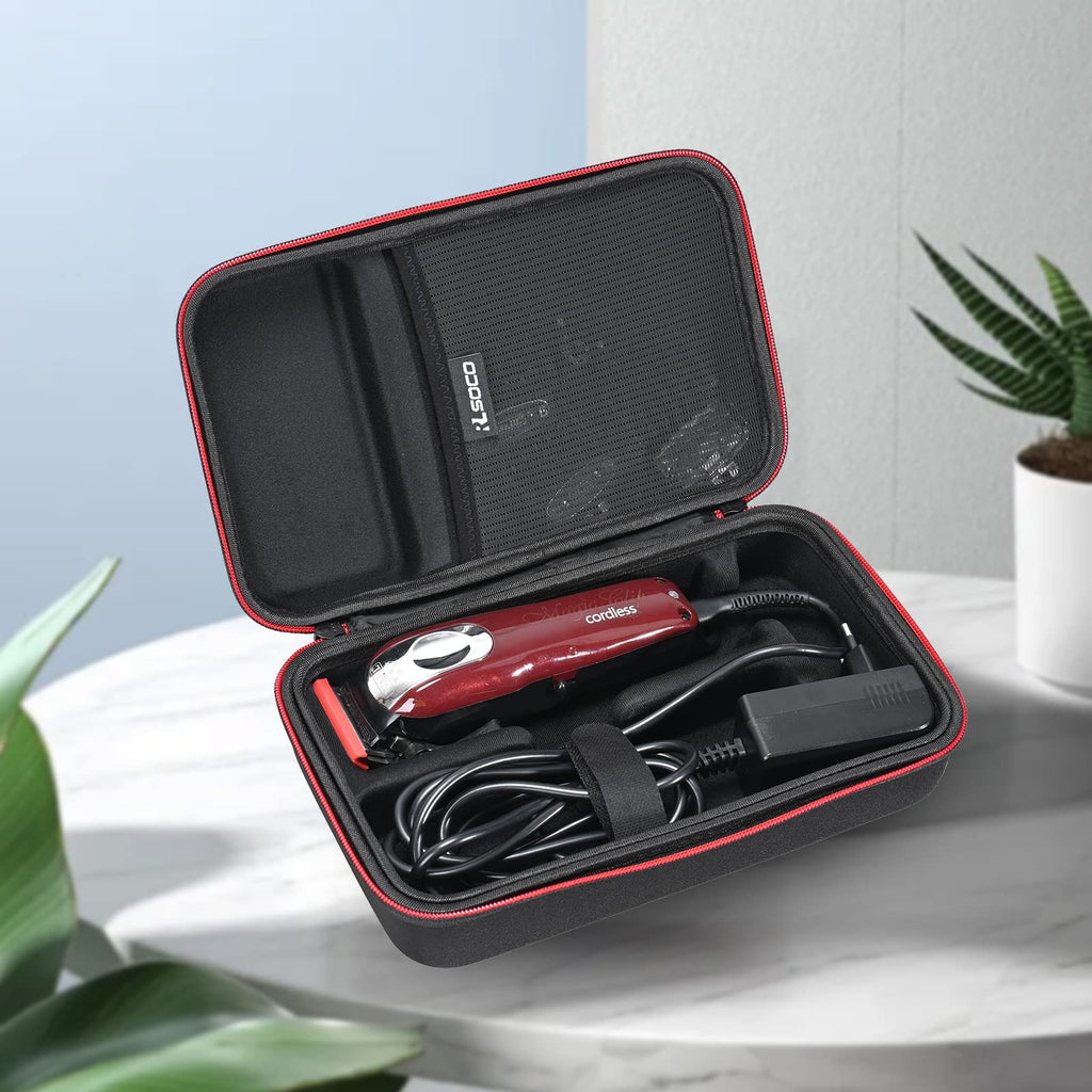 RLSOCO Carrying Case for Wahl Professional 5 Star Series Cord/Cordless Magic Clip #8451/8110/8180/8081/8148/8545/8504 and More & Wahl Deluxe Chrome Pro Haircutting Kit (Case Only)