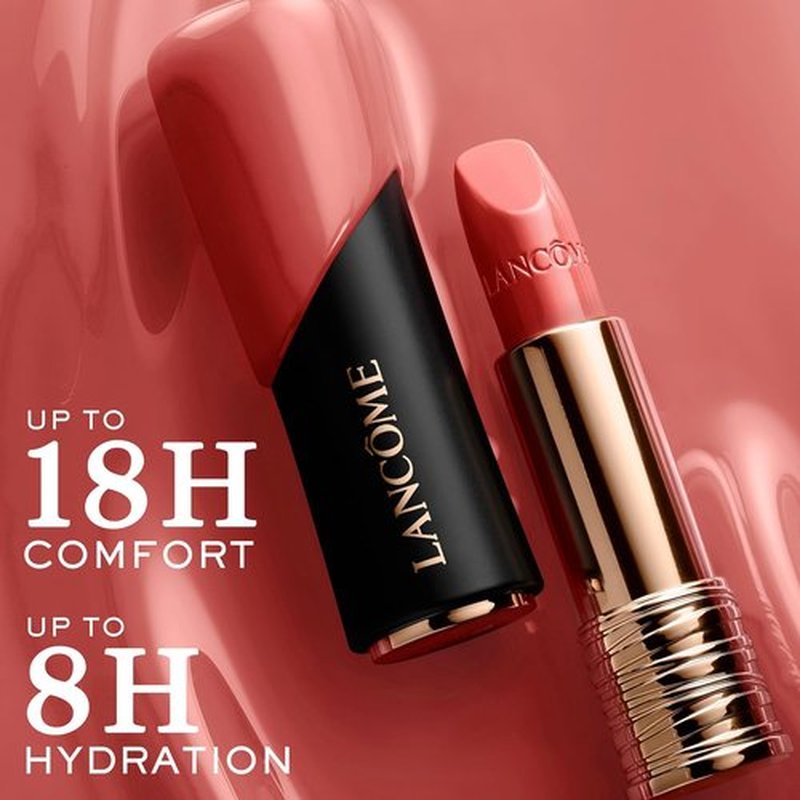 Lancôme L'Absolu Rouge Hydrating Cream Lipstick - Smudge-Resistant & Long-Lasting Comfort - 18HR Wear