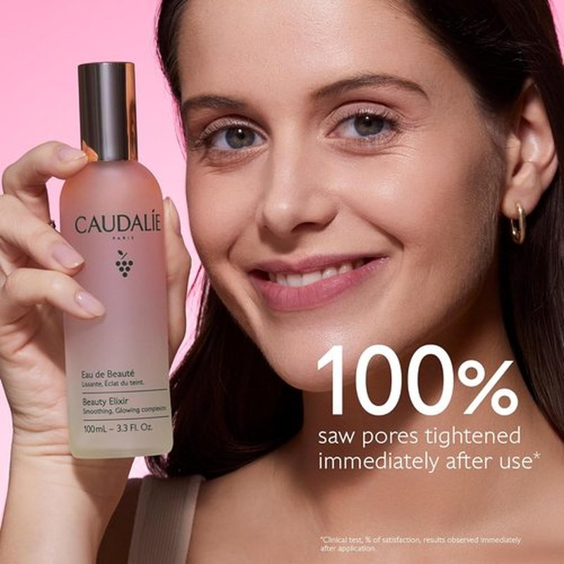 Caudalie Prep & Glow Skin Care Gift Set - Full-Size Beauty Elixir, Instant Detox Mask & Vinoperfect Serum