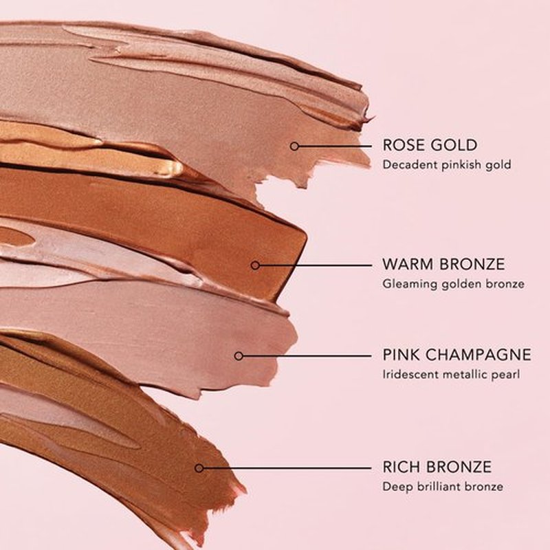 JLO BEAUTY Complexion Booster Highlighter & Bronzer - Lightweight Skin Tint for Dewy Glow | Pink Champagne, 1 Fl Oz