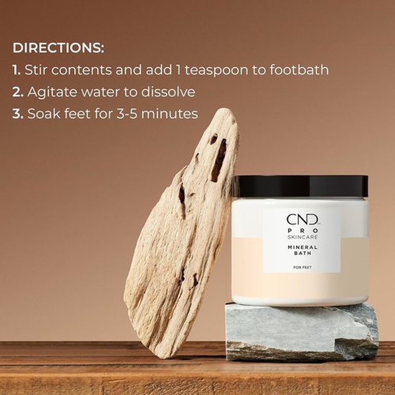 CND Pro Skincare | Exfoliating Sea Salt Scrub & Advanced Callus Remover for Feet - Vegan Hydration Treatment