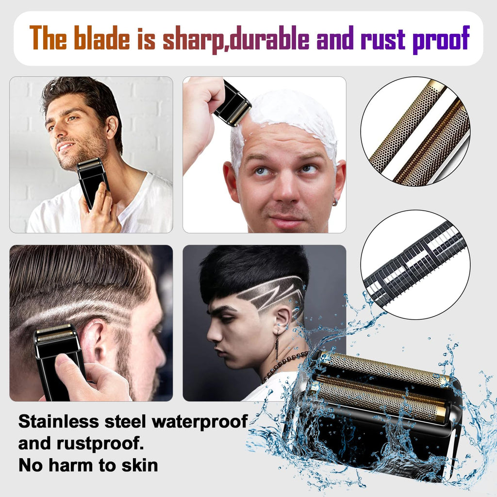 FXFS2 Shaver Replacement Foil & Cutters Compatible with BaBylissPRO Double