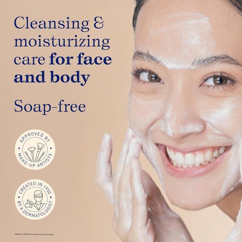 Embryolisse Foaming Cream Milk - Hydrating Soap-Free Cleanser for Face & Body | 6.76 Fl Oz