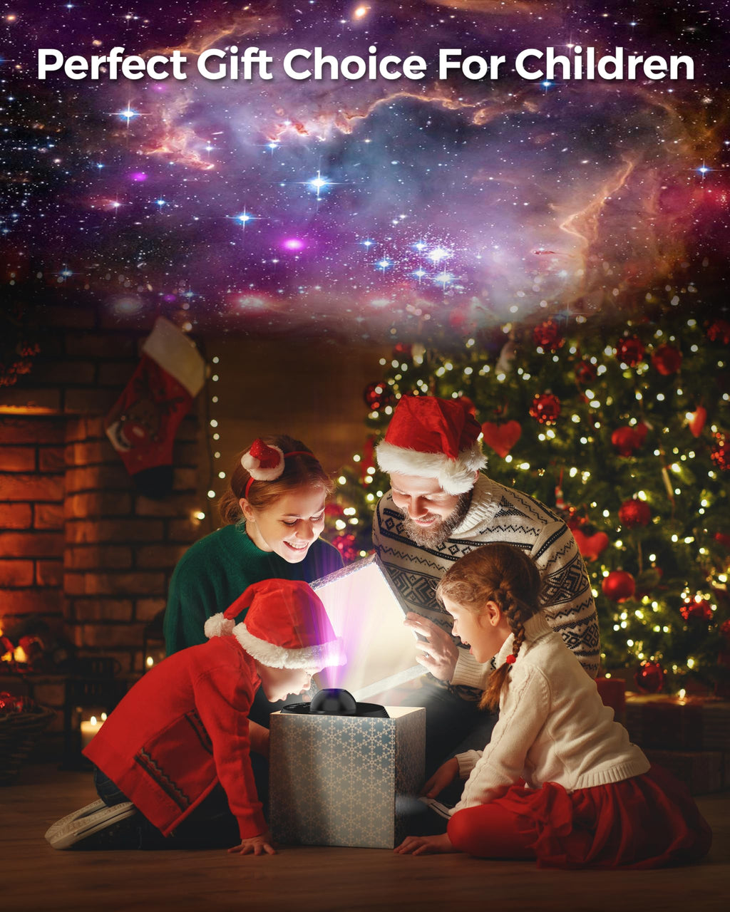 Galaxy Projector for Bedroom 5TH Gen, 13 in 1 HD Planetarium Star Projector with Solar System, Constellation & Meteor, 360° Rotating, Timer, Adjustable Knob, Night Light for Ceiling Kids Adults