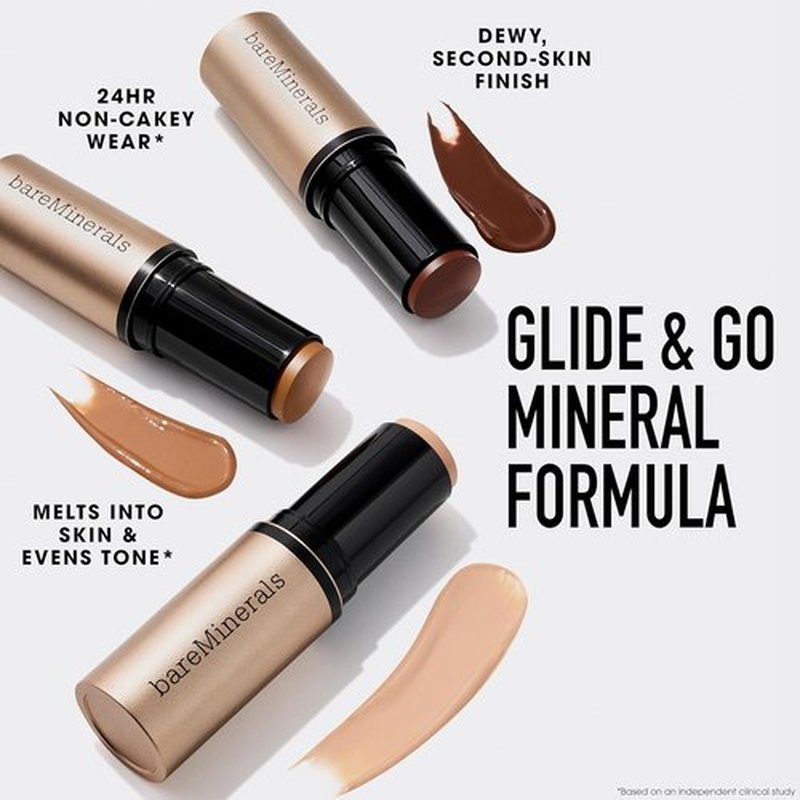 bareMinerals Complexion Rescue Skin Tint Stick - Lightweight Hydration, 24HR Coverage, Vegan & Cruelty-Free