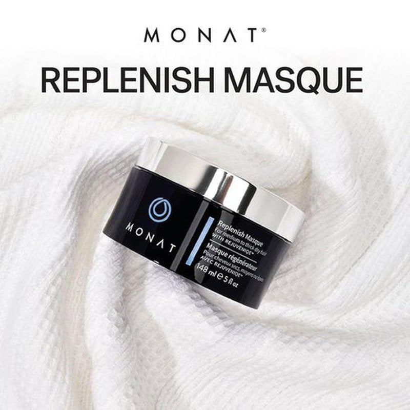 MONAT Replenish™ Masque - Deep Conditioning Hair Mask with Rejuveniqe® for Medium to Thick Hair | 148 ml ℮ 5.0 fl. oz.