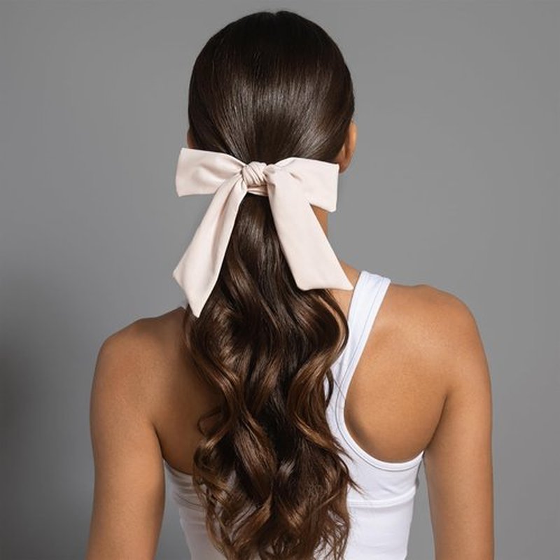 Goddess Ribbon Bow Scrunchie