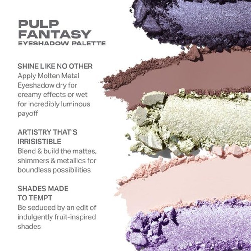 Morphe Pulp Fantasy Artistry Palette - Vibrant Foil-Effect Eyeshadow with Matte & Shimmer Finishes - 0.35 oz