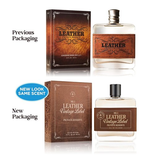 Tru Western Leather Men's Cologne - Woodsy & Leathery Scent, 3.4 fl oz (100 ml)