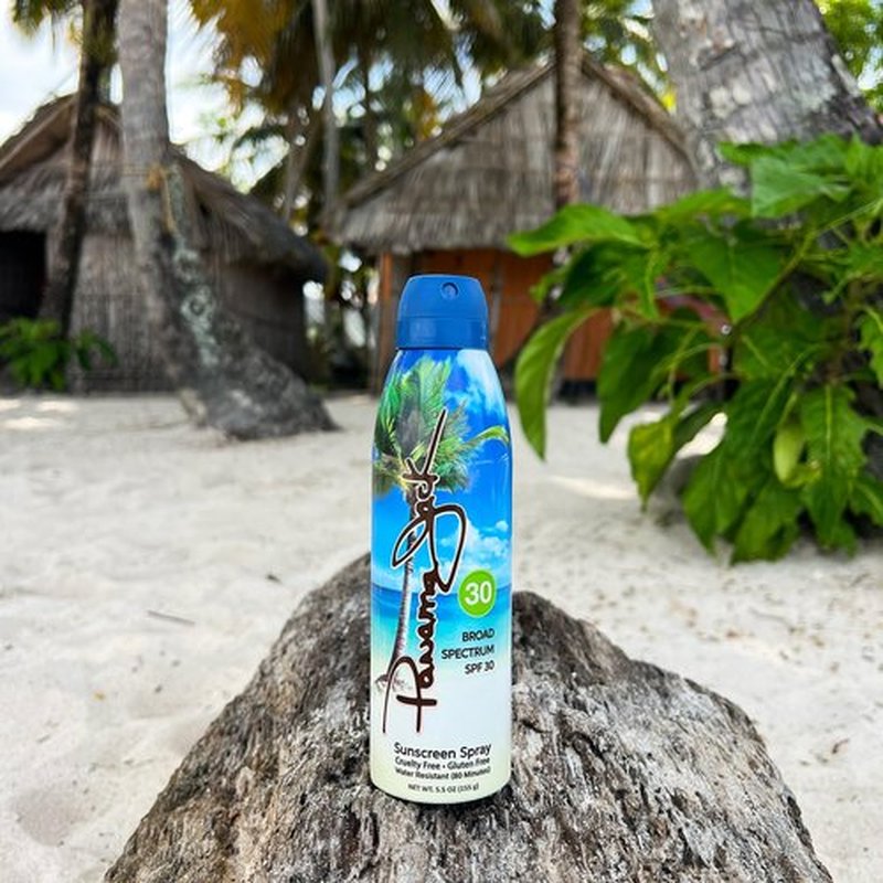 Continuous Spray Sunscreen - SPF 30, Broad Spectrum UVA/UVB Protection, PABA, Paraben, Gluten & Cruelty Free, Water Resistant (80 Minutes), 5.5 OZ