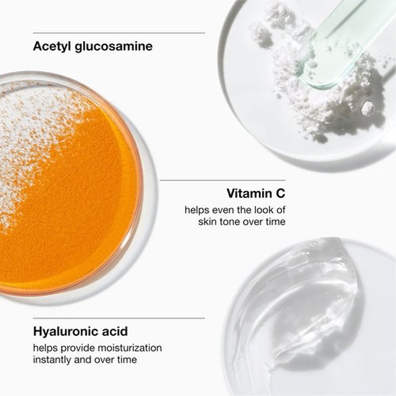 Clinique Even Better Light Reflecting Face Primer With Vitamin C + Hyaluronic Acid For All Skin Types | Hydrating, Lightweight + Illuminating Finish, 1 Fl Oz