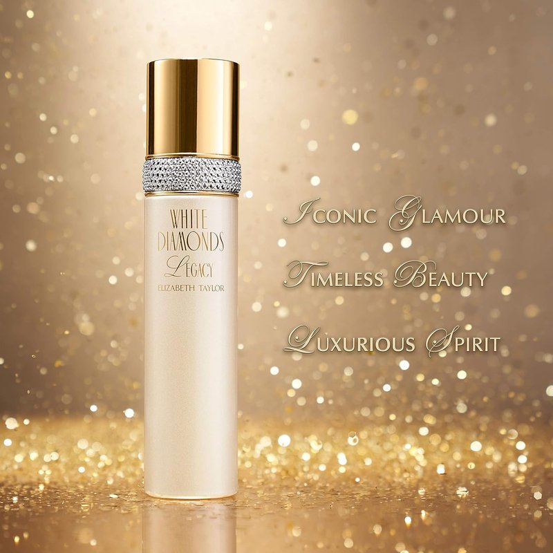 White Diamonds Legacy by Elizabeth Taylor | Elegant Women's Fragrance - 3.3 oz EDT Spray