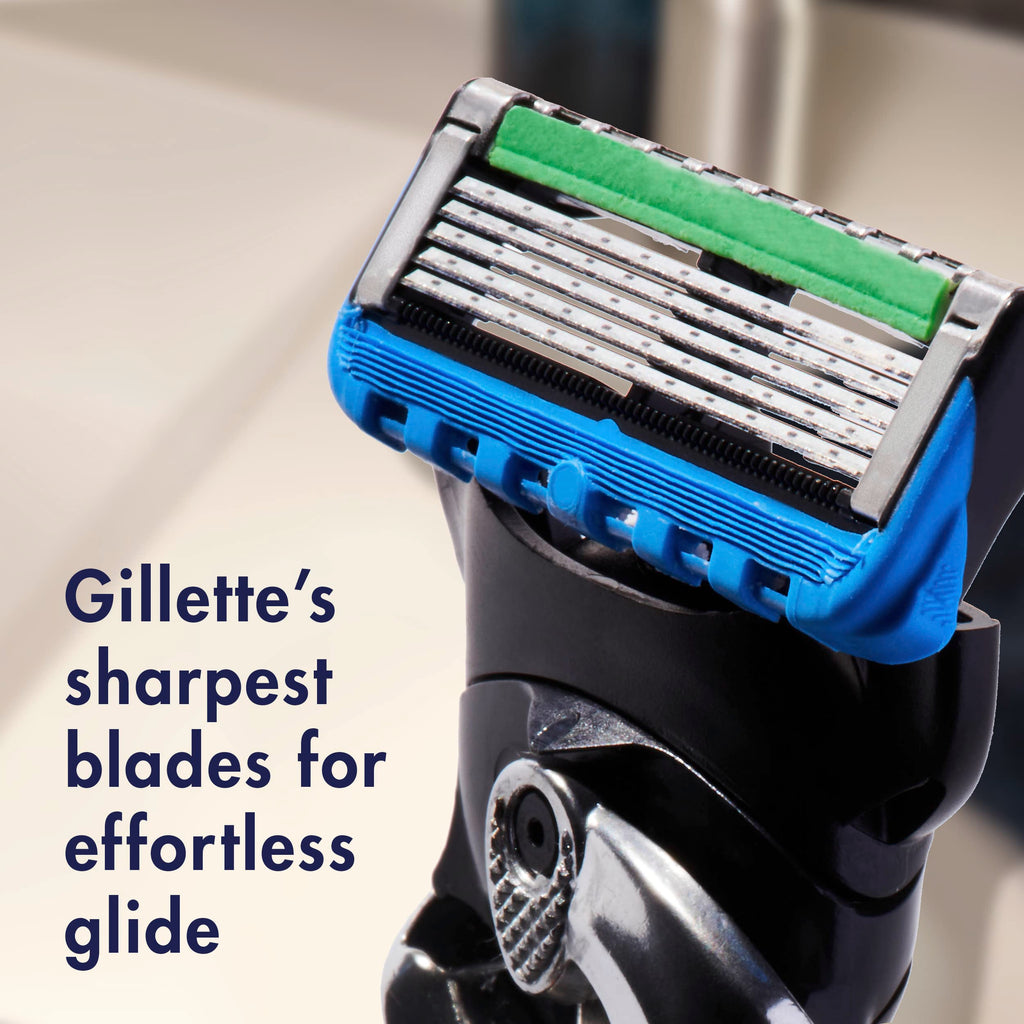 Gillette Fusion5 ProGlide Men's Razor Blades, 12 Blade Refills