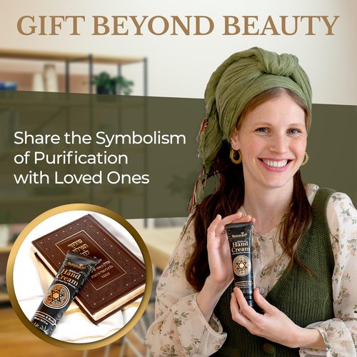 HalleluYAH Anointing Hand Cream - Myrrh and Frankincense Infusion for Ritualistic Skincare - Purify Your Skin and Elevate Your Daily Moments with Sacred Fragrance