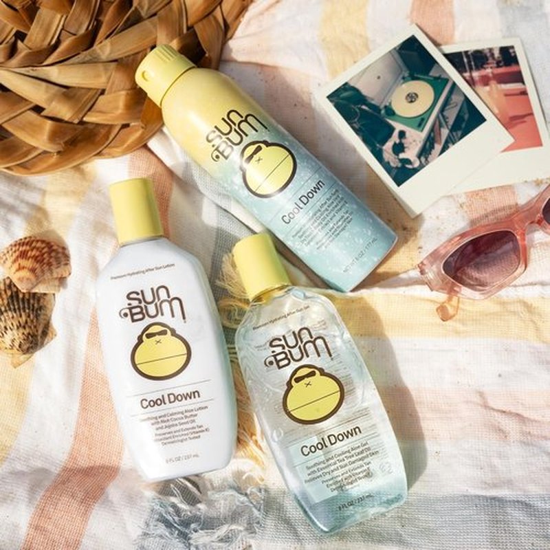 Sun Bum Aloe Vera Lotion - Vegan After Sun Care with Cocoa Butter for Soothing Hydration - 3 oz Travel Size