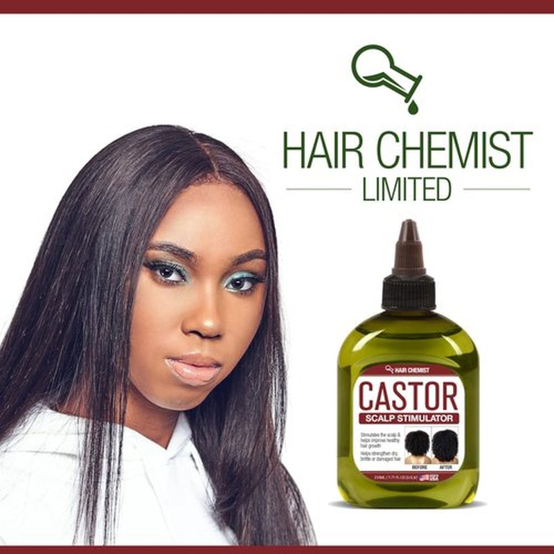 Hair Chemist Pro-Growth Castor Oil Scalp Stimulator 7.1 oz.
