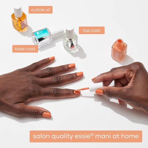essie Nail Polish, Salon-Quality Midtone Nude Nail Polish, Vegan, The Snuggle Is Real, 0.46 fl oz
