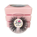 Mink lashes Mikiwi 3 Pairs Eyelashes D327-3, 22MM Mink Eyelashes, Fluffy Mink Lashes, Thick HandMade Full Strip Lashes, Cruelty Free Luxury Makeup Dramatic Lashes