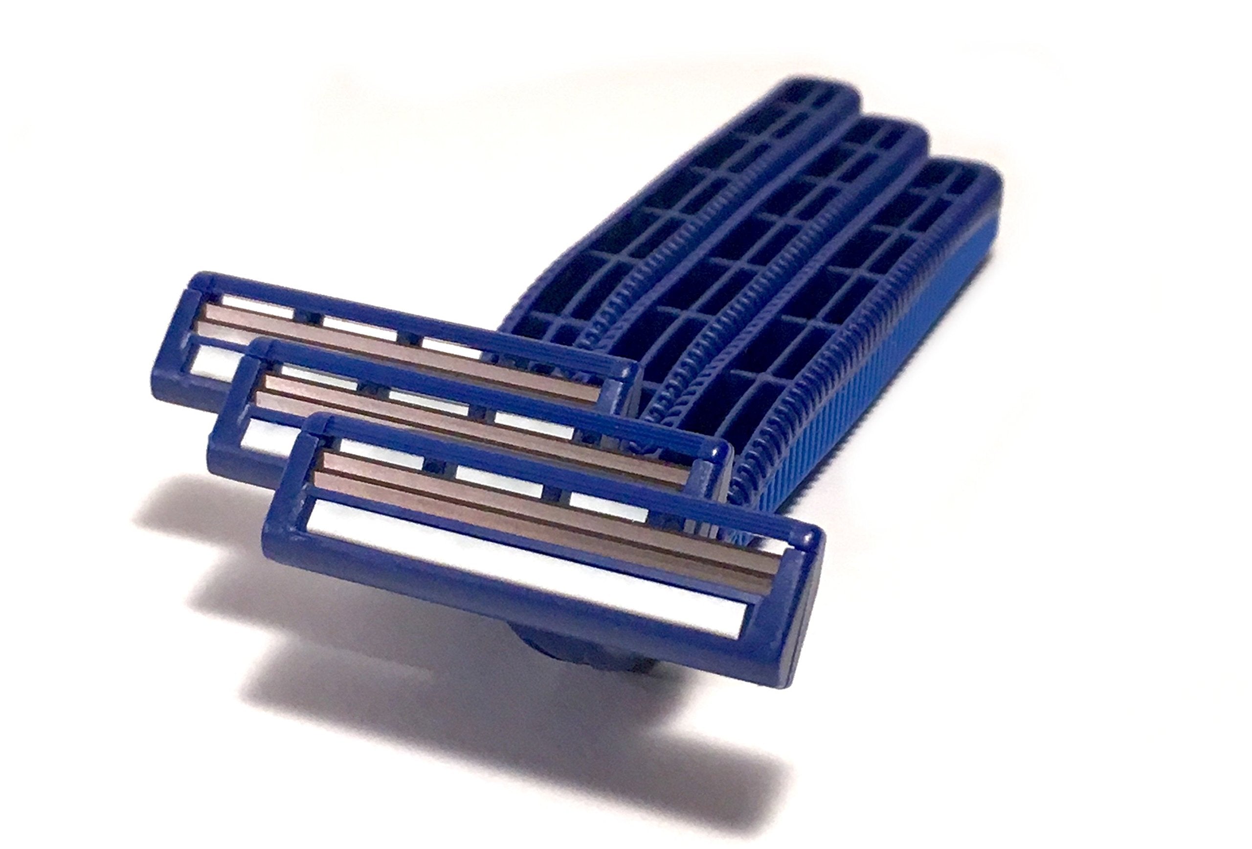 100 Premium Twin Blade Disposable Razors in Bulk - Medical Professional or Home Use