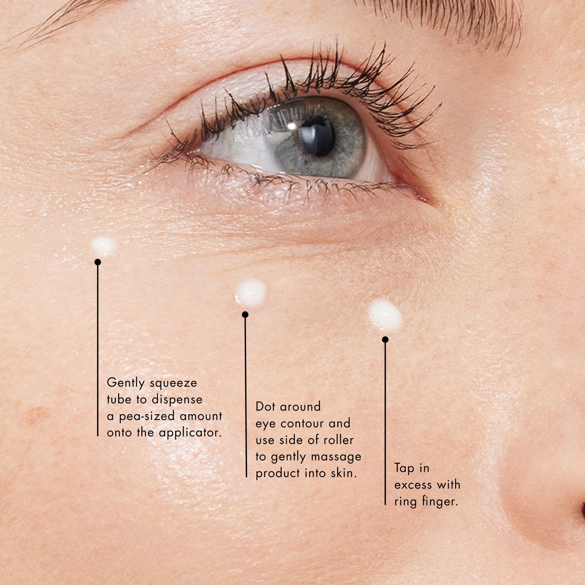 EVE LOM Smoothing Eye Complex + Peptide – Eye Cream for Firming & Brightening (15ml)