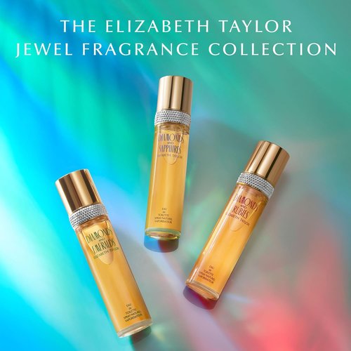 Elizabeth Taylor Diamonds and Rubies Women's Perfume - Eau De Toilette EDT Spray, 3.3 Fl Oz