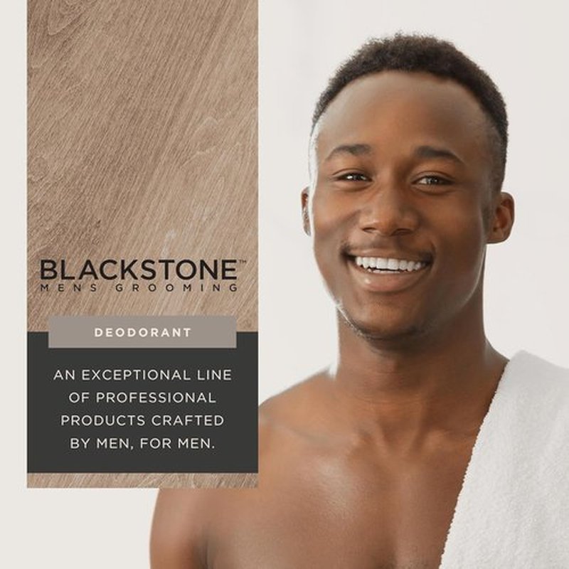 Blackstone Men's Grooming Deodorant - Aluminum-Free, All-Day Odor Protection | Sandalwood (2.82 oz)