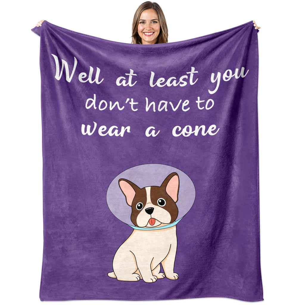 Jetuconme Get Well Soon Gifts for Women,After Surgery Recovery Gifts for Women,Sympathy Gift,Feel Better Gift for Woman,Get Well Soon Blanket 50"X60" for Napping Bed Sofa