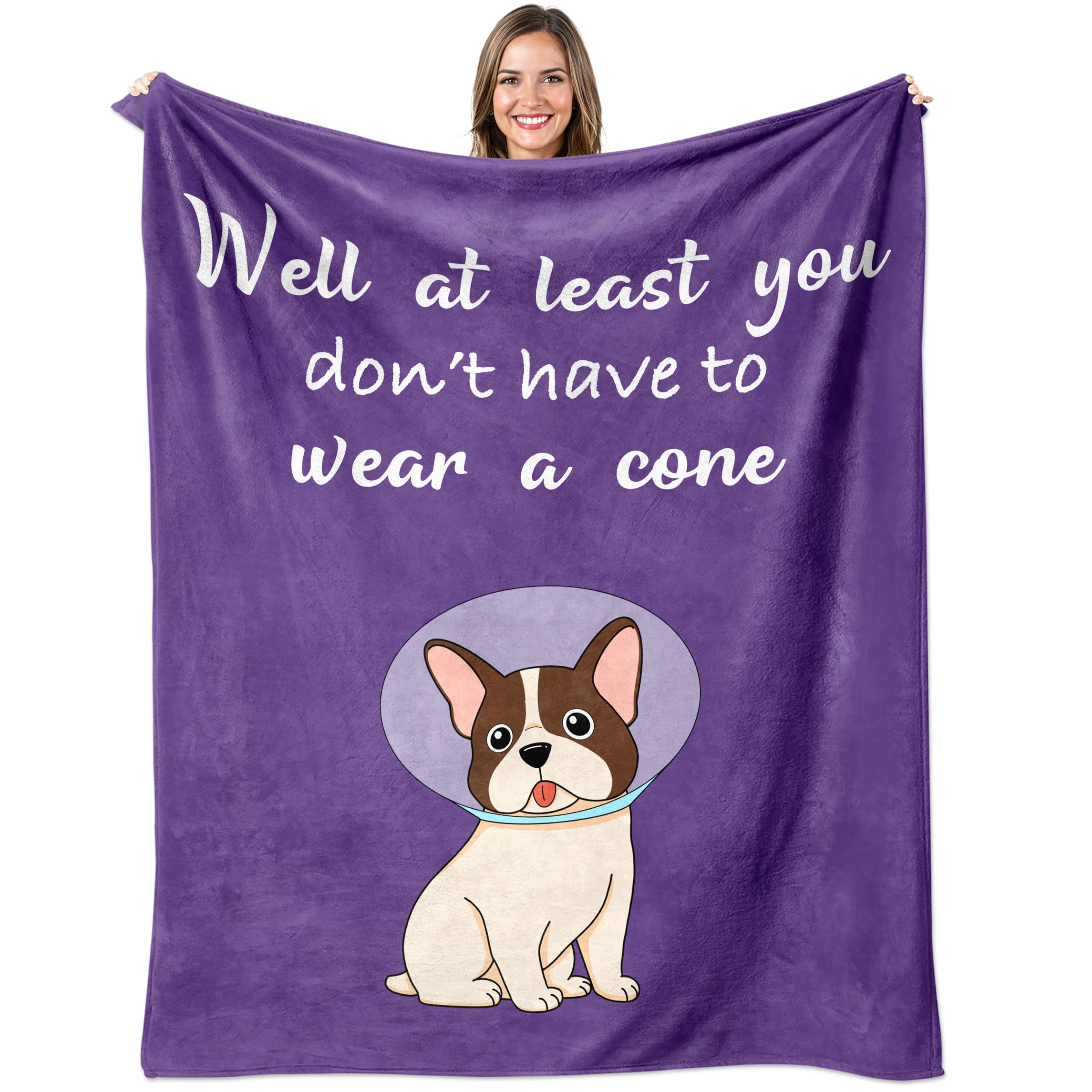Jetuconme Get Well Soon Gifts for Women,After Surgery Recovery Gifts for Women,Sympathy Gift,Feel Better Gift for Woman,Get Well Soon Blanket 50"X60" for Napping Bed Sofa