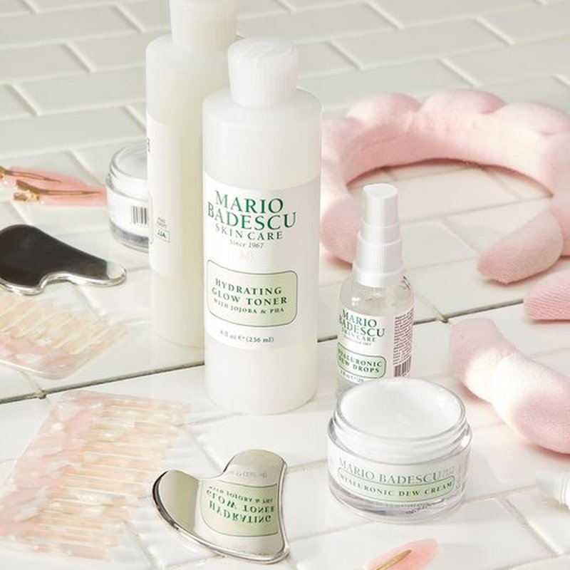 Mario Badescu Hydrating Glow Toner - Jojoba & PHA Formula for Bright, Nourished Skin | Facial Toner with Cooling Sensation