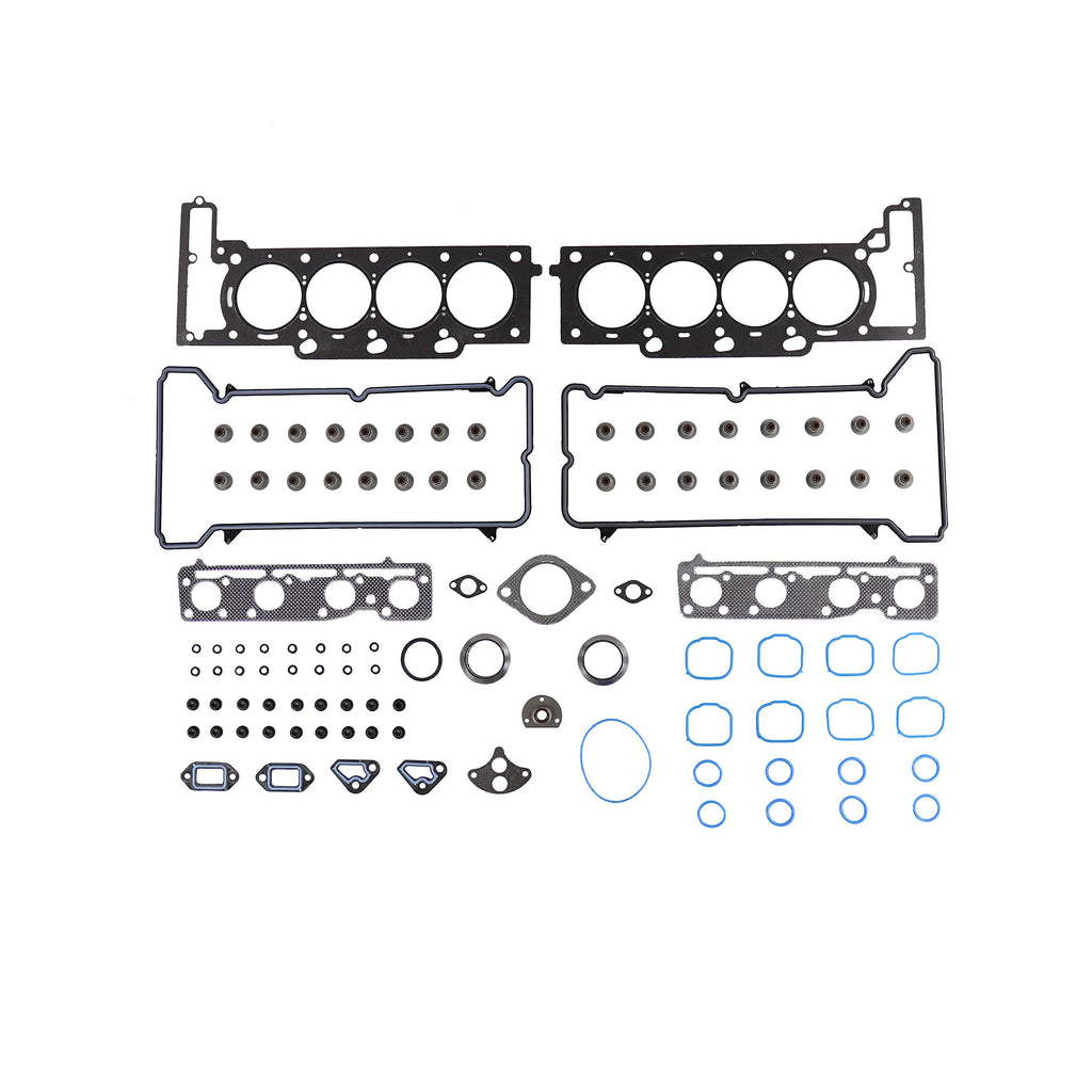 DNJ HGB31641 Engine Cylinder Head Gasket Set with Head Bolt Kit, Complete Repair Set for 2004-2011 Buick, Cadillac, Pontiac Bonneville, DeVille, DTS 4.6L V8 32V DOHC 281cid