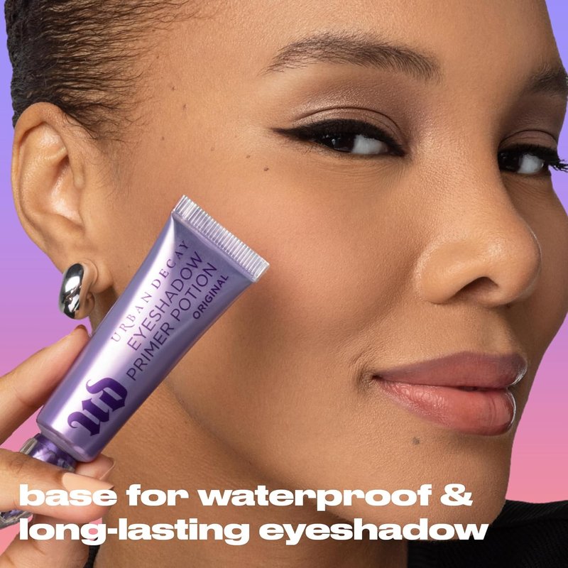 Urban Decay Eyeshadow Primer Potion - Waterproof Eyelid Base for Long-Lasting, Crease-Resistant Makeup | Universal Nude Shade