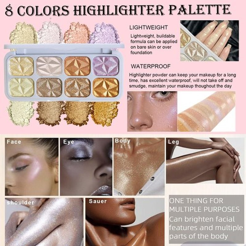Makeup Kit for Women Full Kit, Maquillaje para Mujer en Oferta, Makeup Kit for Teens Includes Foundation Eyeshadow Blush Lipstick etc Make Up Set for Teen Girl Gifts Cosmetic With Storage Bag