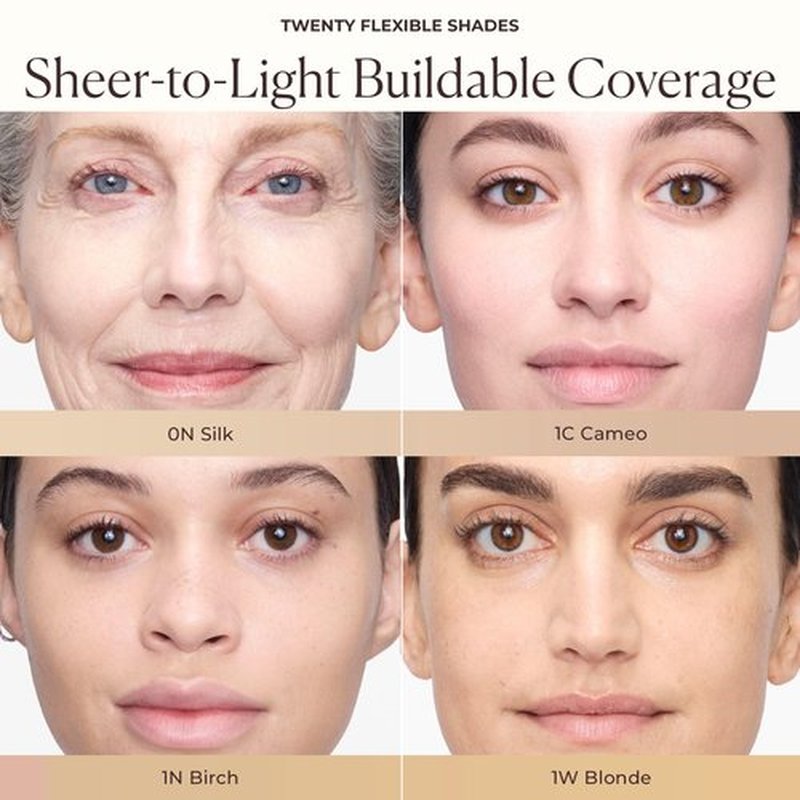 Laura Mercier Tinted Moisturizer Natural Dewy with SPF 30: 24HR+ Hydration, Long Lasting, Sheer to Light, Buildable Coverage, Dewy Finish, Improve Skin Tone and Texture, Skin Tint, Cameo
