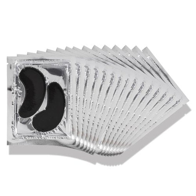 BLAQ Award Winning Bright Eyes Patches for Dark Circles and Puffiness, with Red Algae, Hyaluronic Acid and Activated Charcoal. Vegan and Cruelty-Free, 30-Pack.