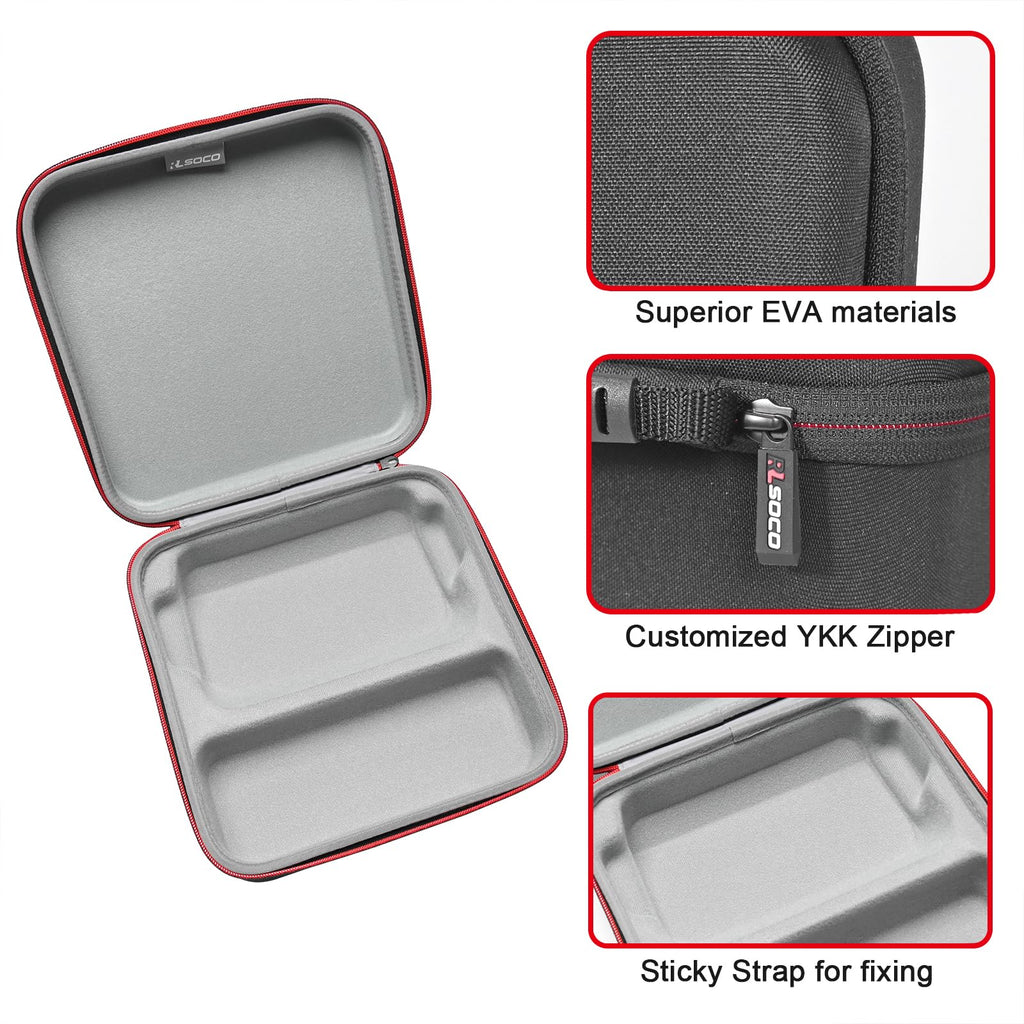 RLSOCO Carrying Case for OMRON Platinum/Gold/7 Series/10 Series/M6 Upper Arm Blood Pressure Monitor - Fits for OMRON BP5450/BP5350/BP7350/BP7450/HEM-7360-E (Case Only)